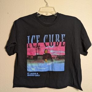 ice Cube Black Graphic Tee with Ice Cube Print Size Medium Pre-owned